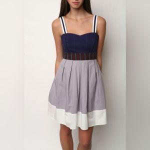 Silence + Noise Colorblock Navajo Dress